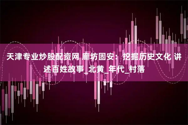 天津专业炒股配资网 廊坊固安：挖掘历史文化 讲述百姓故事_北黄_年代_村落